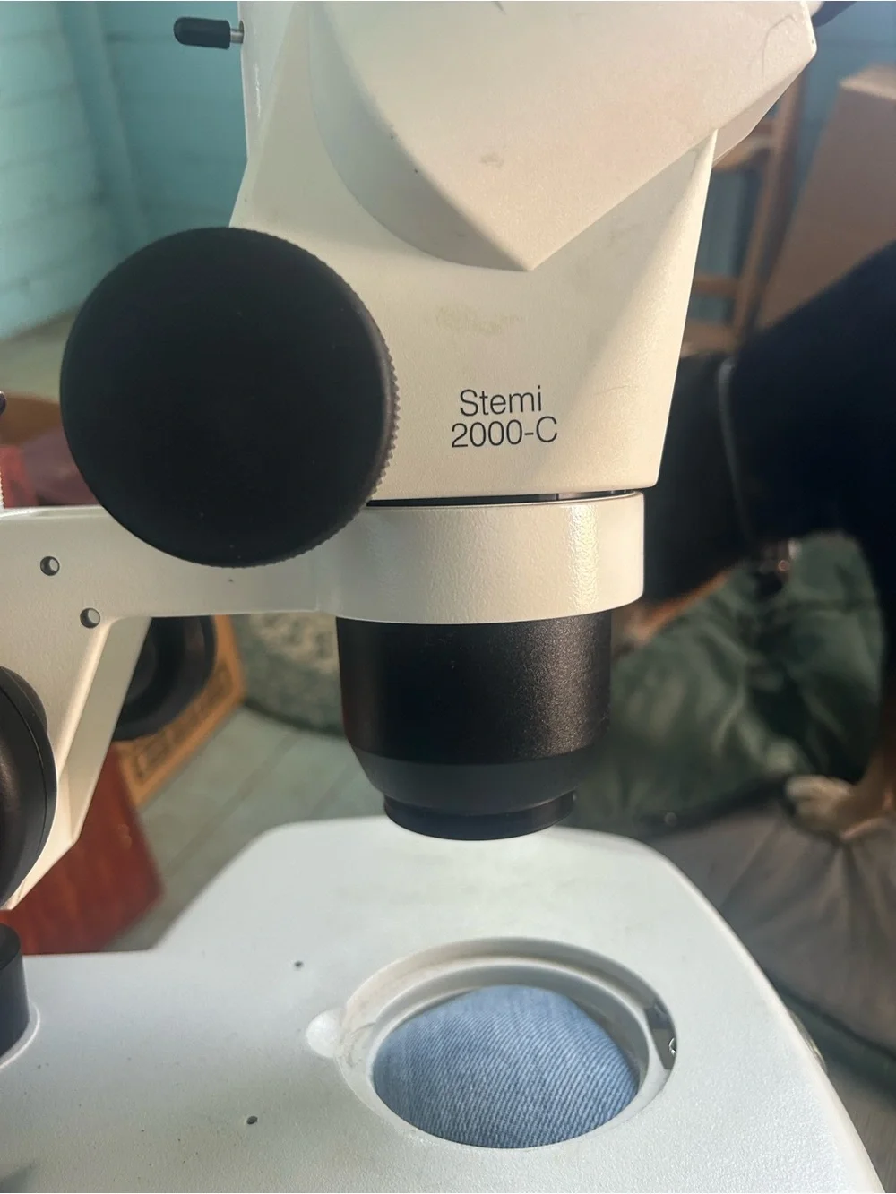 Stemi 2000-C Stereo Microscope Binocular Upright Motic K Base Carry Case